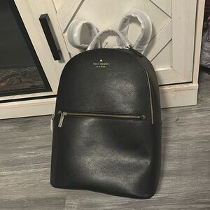 Black Kate spade ♠️ large back pack brand new